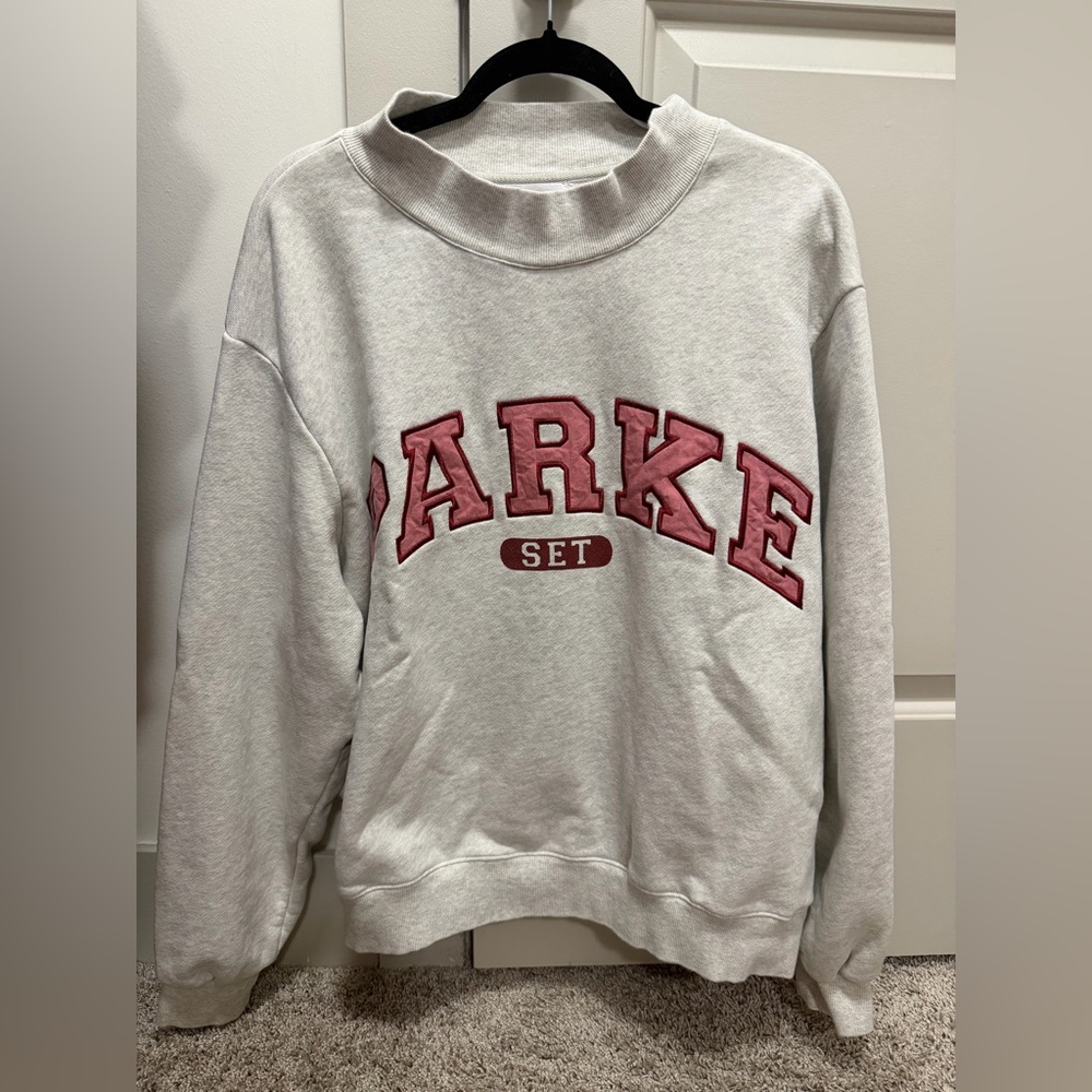 Parke Large/XL Set Active Collaboration Mockneck Sweatshirt. ⚡️💕